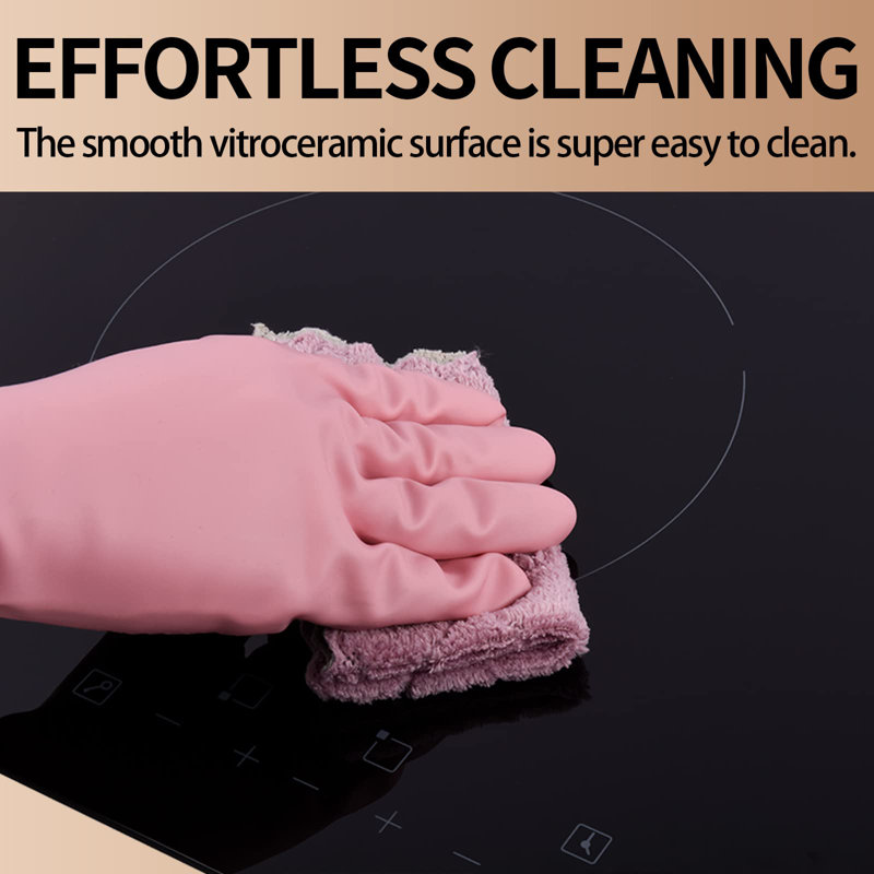 Weceleh 30" Electric 4 Burner Cooktop with Dual Size Power Burner Wayfair